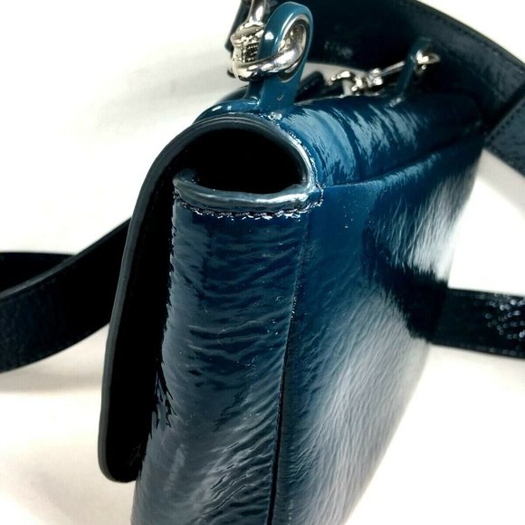 Marc by Marc Jacobs Small Aqua Faux Leather Bag - Picture 6 of 12